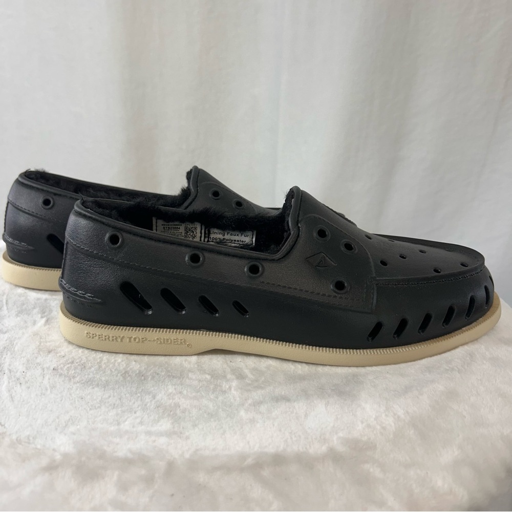 Sperry Men’s Authentic Original Float Cozy Boat Shoe sz 8 Athleisure Vacation